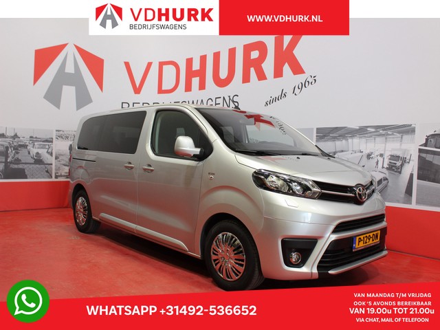 Toyota ProAce Compact 1.6 D-4D (Incl. BTWBPM) Shutle Kombi Combi 9 Persoons  9 P Trekhaak Cruise Airco