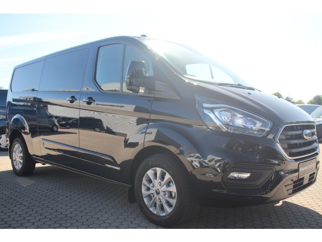 Ford Transit Custom 320 2.0TDCI 170pk L2H1 Limited DC | L+R Zijdeur | Automaat | Camera | Cruise | Lease 719,- p m