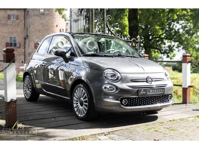 Fiat 500C 1.2 Lounge 2018 GRIJS | Cabrio | Benzine | 3-deurs | Display