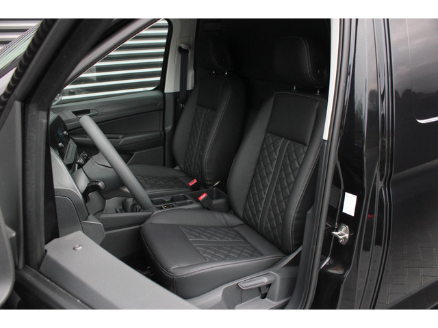 Volkswagen Caddy Cargo 2.0 TDI JB- EDITION   LEDEREN BEKLEDING   MAXTRON   SIDE- BARS  VERLAGINGSVEREN   APPLE CARPLAY  FULL BLACK