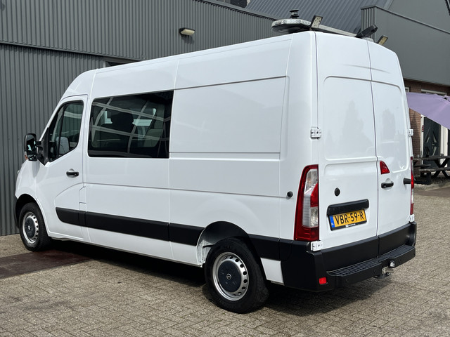 Opel Movano 2.3 CDTI BiTurbo L2H2 DC 170pk Automaat Airco Cruise controle Schuifdeur 5-persoons Kastinrichting Euro 6 Achterruitrij Camera e