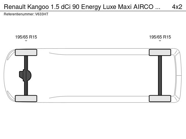 Renault Kangoo 1.5 dCi 90 Energy Luxe Maxi AIRCO CRUISE CONTROL NAVIGATIE PDC L2