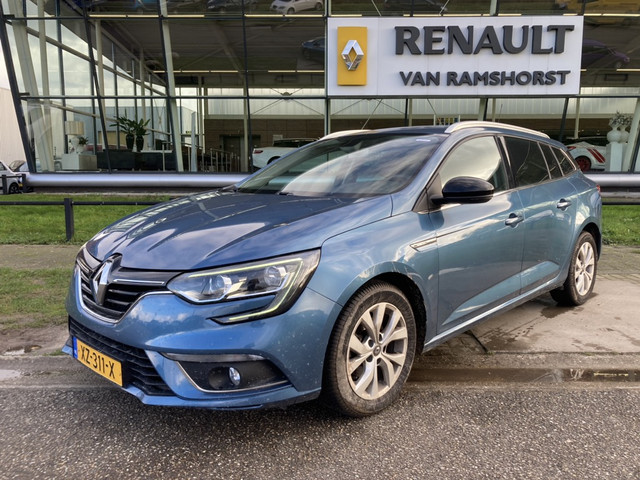 Renault Mégane Estate 1.3 TCe Limited   Trekhaak   16''LMV   Keyless   Climate control   Parkeersens. Achter   Cruise   Voorstoelen verwarmd   
