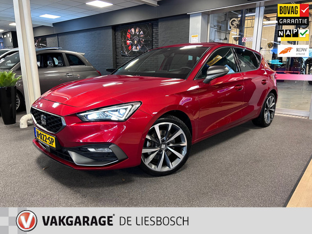 Seat Leon 1.5 TSI FR Launch Edition   Automaat   camera Led verlichting sfeer verlichting