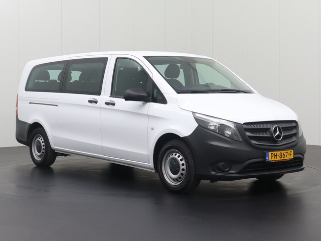 Mercedes-Benz Vito 9-Persoons Extra Lang Kombi € 29890 Incl Btw | Airco | 3-3-3 Bestoeling | BPM vrij