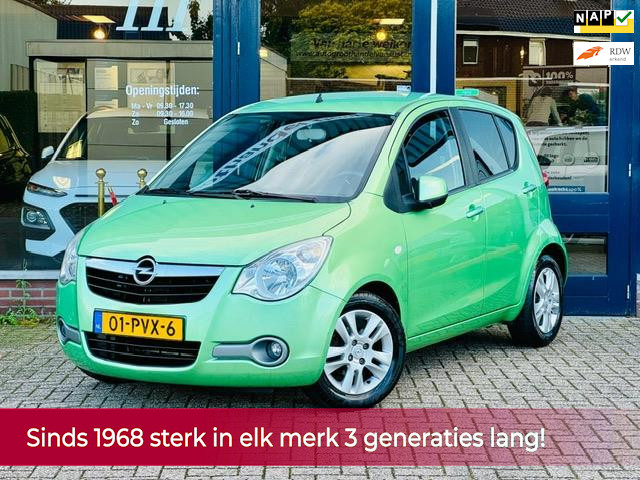 Opel Agila 1.2 Edition 1e eigenaar NL AUTO NAP! Airco l Toerenteller l Elek pakket l MTF-stuur l LM velgen! DEALER OH l TOPSTAAT!