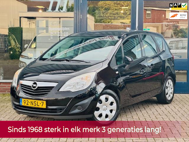 Opel Meriva 1.4 Turbo Edition 120PK 1e eigenaar NL AUTO NAP! Navi l Trekhaak l Cruise l Airco l MTF-stuur! Dealer oh l Topstaat!
