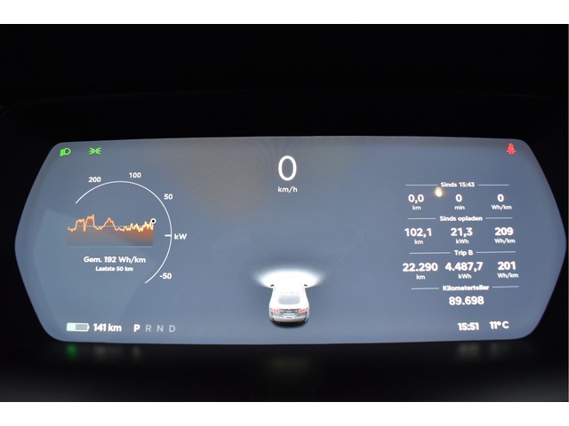 Tesla Model S 75D incl. BTW 334 PK | 4x4 | NL- AUTO | Autopilot | Panoramadak | Luchtvering | Carplay | Camera | 21' inch | Dodehoek detectie