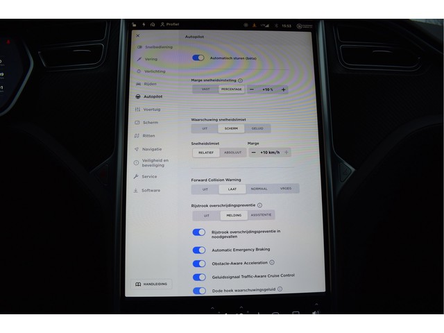 Tesla Model S 75D incl. BTW 334 PK | 4x4 | NL- AUTO | Autopilot | Panoramadak | Luchtvering | Carplay | Camera | 21' inch | Dodehoek detectie