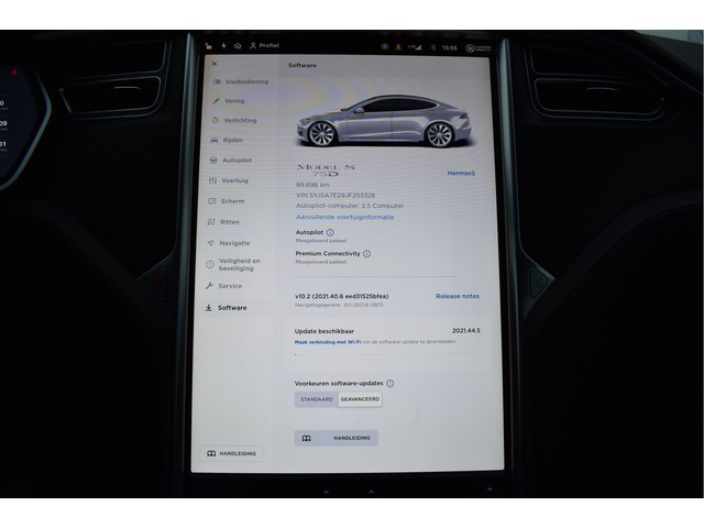 Tesla Model S 75D incl. BTW 334 PK | 4x4 | NL- AUTO | Autopilot | Panoramadak | Luchtvering | Carplay | Camera | 21' inch | Dodehoek detectie