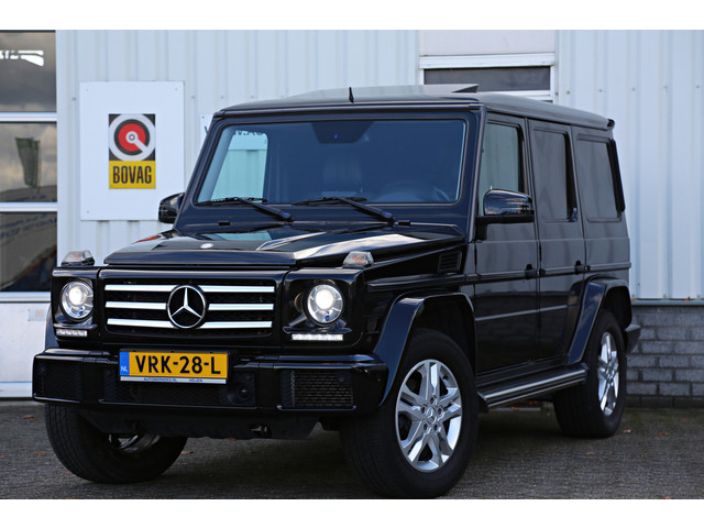 mercedes-benz-g-klasse-350d-245pk-7g-tronic-plus-4matic-aut.grijs-kentekenperfect-mercedes-onderh.1ste-eig-acc-schuifdak-trekhaak-treeplanken-leder