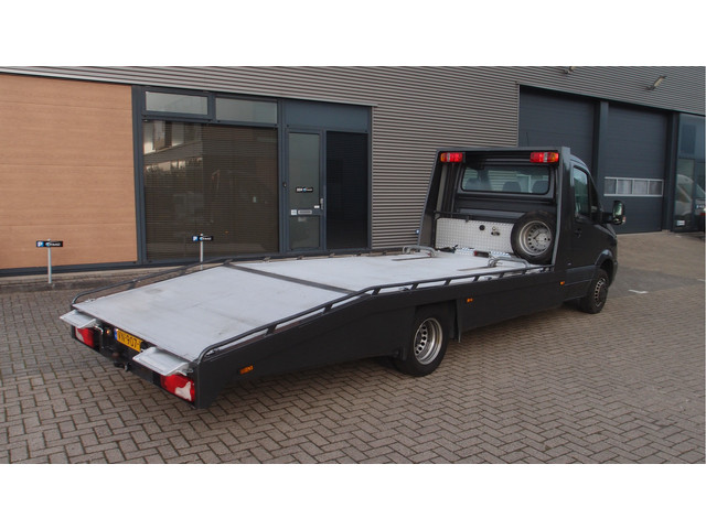 Mercedes-Benz Sprinter 516 tyhof oprijwagen automaat7 cruise led navi lier aluminium euro6 MARGE