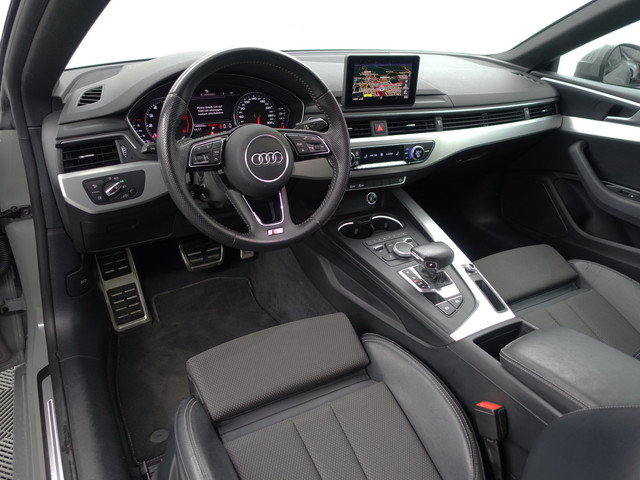 Audi A5 Coupé 40 TFSI S line Black Optic Aut- Xenon Led, Dynamic Select, Keyless, Sfeerverlichting, Navigatie, Park Assist