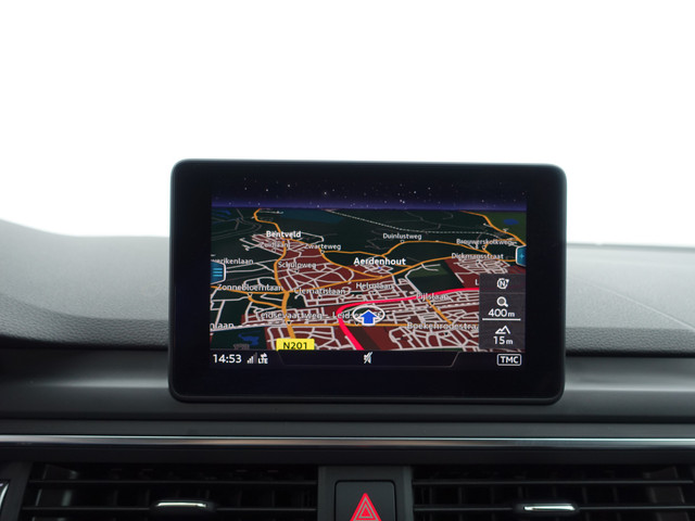 Audi A5 Coupé 40 TFSI S line Black Optic Aut- Xenon Led, Dynamic Select, Keyless, Sfeerverlichting, Navigatie, Park Assist