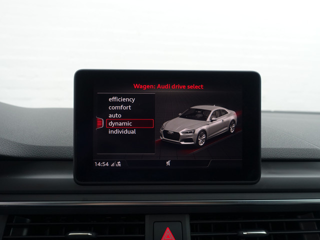 Audi A5 Coupé 40 TFSI S line Black Optic Aut- Xenon Led, Dynamic Select, Keyless, Sfeerverlichting, Navigatie, Park Assist