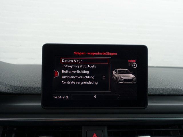 Audi A5 Coupé 40 TFSI S line Black Optic Aut- Xenon Led, Dynamic Select, Keyless, Sfeerverlichting, Navigatie, Park Assist