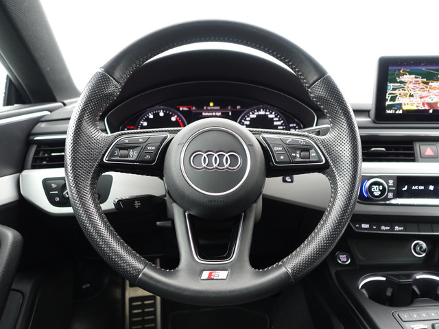 Audi A5 Coupé 40 TFSI S line Black Optic Aut- Xenon Led, Dynamic Select, Keyless, Sfeerverlichting, Navigatie, Park Assist