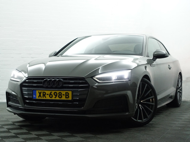 Audi A5 Coupé 40 TFSI S line Black Optic Aut- Xenon Led, Dynamic Select, Keyless, Sfeerverlichting, Navigatie, Park Assist