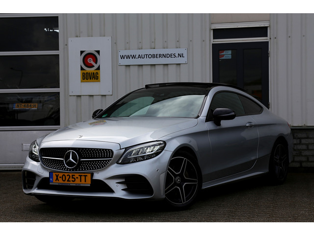 mercedes-benz-c-klasse-coup-180-amg-9-g-aut.perfect-mb-onderh.1ste-eig-pano-sfeerverl.-virtual-cockpit-diamond-grille-led-koplampen-acc-apple-carpl