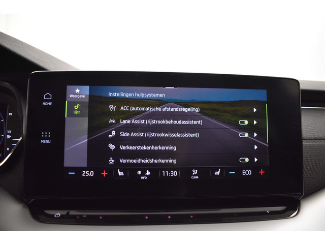 Skoda Octavia iV Sportline ZW Hemel elRS Seats Camera Virtual EL AKlep Dodeh detec