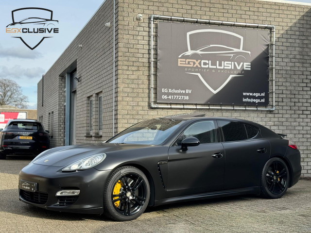 Porsche Panamera 4.8 Turbo S Ceramic Burmester Chrono 551PK Alcantara