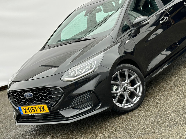 Ford Fiesta 1.0 EcoBoost Hybrid ST-Line X Stoel + Stuurverwarming | Sportvelgen | Clima | Cruise | LED |125 PK|Carplay |Keyless !!