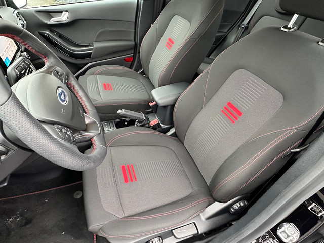 Ford Fiesta 1.0 EcoBoost Hybrid ST-Line X Stoel + Stuurverwarming | Sportvelgen | Clima | Cruise | LED |125 PK|Carplay |Keyless !!