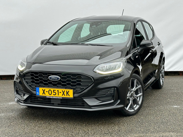 Ford Fiesta 1.0 EcoBoost Hybrid ST-Line X Stoel + Stuurverwarming | Sportvelgen | Clima | Cruise | LED |125 PK|Carplay |Keyless !!