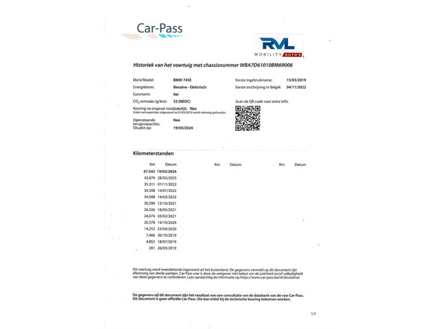 BMW 7 Serie 745e High Executive *M Sport* Xpel Massage 394 pk Panorama dak