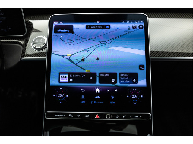 Mercedes-Benz S-Klasse AMG S 63 E Performance 802 PK | Carbonpakket | Pano | Night | 21 | 4W Sturing