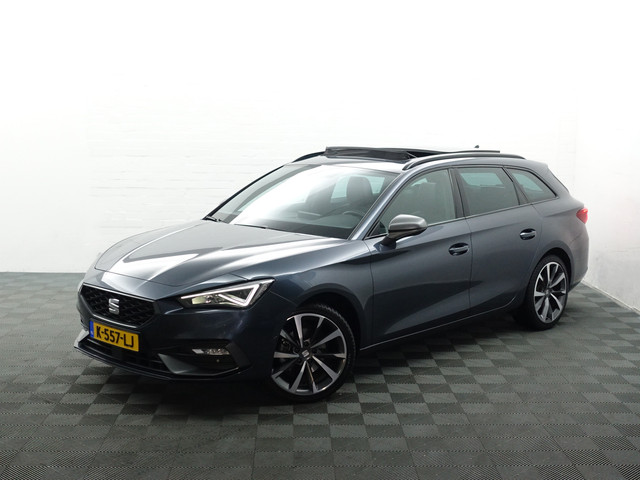 Seat Leon Sportstourer 1.5 eTSI FR Launch Edition Aut- Panoramadak, Beats Audio, Stuur Stoelverwarming, Sfeerverlichting, Ada Cruise, Carp