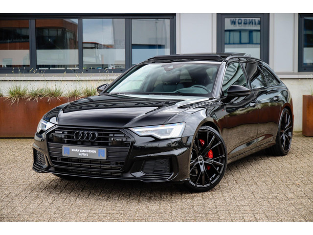 Audi A6 Avant 55 TFSI e Quattro Competition S line Edition 367pk Automaat! Panoramadak|Virtual Cockpit|Leder elektrisch|LED|Black