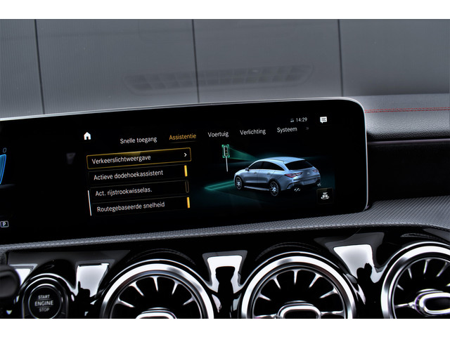 Mercedes-Benz CLA Shooting Brake AMG 45 S 4MATIC+ 422pk Automaat Premium Plus Virtual Carplay Keyless Cameras Alcantara Leer Lmv19