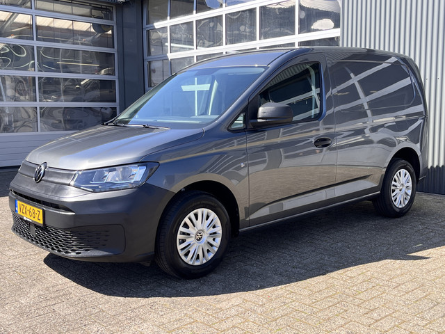 Volkswagen Caddy Cargo 2.0 TDI BPM vrij 4x uit voorraad leverbaar Airco Cruise controle Stuurwielbediening telefoonverbinding Houtenvloer Euro 6