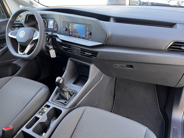 Volkswagen Caddy Cargo 2.0 TDI BPM vrij 4x uit voorraad leverbaar Airco Cruise controle Stuurwielbediening telefoonverbinding Houtenvloer Euro 6