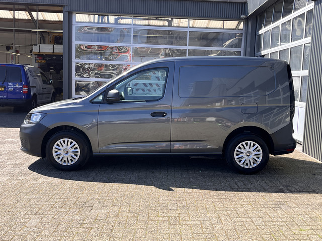 Volkswagen Caddy Cargo 2.0 TDI BPM vrij 4x uit voorraad leverbaar Airco Cruise controle Stuurwielbediening telefoonverbinding Houtenvloer Euro 6