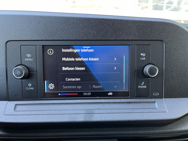 Volkswagen Caddy Cargo 2.0 TDI BPM vrij 4x uit voorraad leverbaar Airco Cruise controle Stuurwielbediening telefoonverbinding Houtenvloer Euro 6