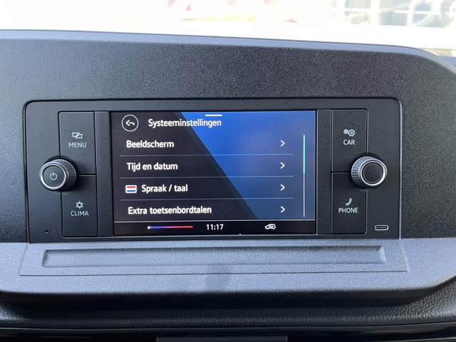 Volkswagen Caddy Cargo 2.0 TDI BPM vrij 4x uit voorraad leverbaar Airco Cruise controle Stuurwielbediening telefoonverbinding Houtenvloer Euro 6