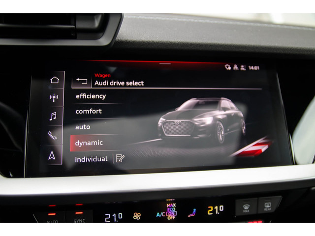 Audi A3 Sportback 40 TFSI e PHEV S Edition S-line 204pk S-Tronic! 1e|DLR|Panoramadak|Virtual Cockpit|Kuipstoelen|LED Matrix|Black