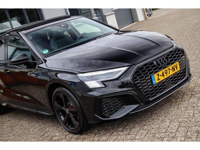 Audi A3 Sportback 40 TFSI e PHEV S Edition S-line 204pk S-Tronic! 1e|DLR|Panoramadak|Virtual Cockpit|Kuipstoelen|LED Matrix|Black