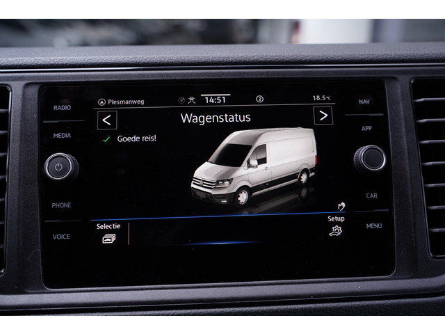 Volkswagen Crafter 2.0 TDI 177 pk DSG Aut. L4H3 Navi, Camera LED Koplampen, Geveerde Stoel, Lane Assist, PDC V+A, 3-Zits, Nieuw