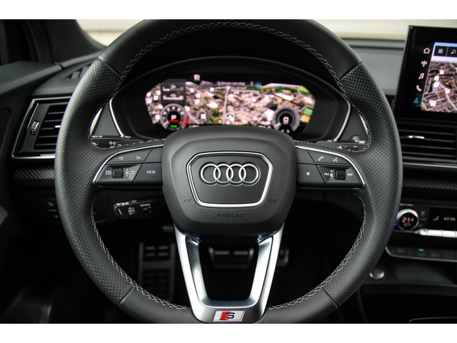 Audi Q5 50 TFSI e Quattro Competition Pro Line S S-Line 299pk Automaat! NIEUW MODEL|1e Eig|DLR|Luchtvering|Virtual Cockpit|Matrix