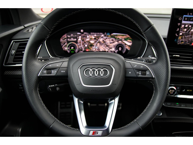 Audi Q5 55 TFSI e Quattro Competition Pro Line S S-Line 367pk Automaat! NIEUW MODEL|1e Eig|Dealer|Virtual Cockpit|HD Matrix LED|22