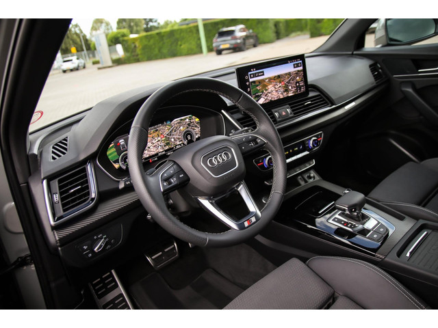Audi Q5 55 TFSI e Quattro Competition Pro Line S S-Line 367pk Automaat! NIEUW MODEL|1e Eig|Dealer|Virtual Cockpit|HD Matrix LED|22