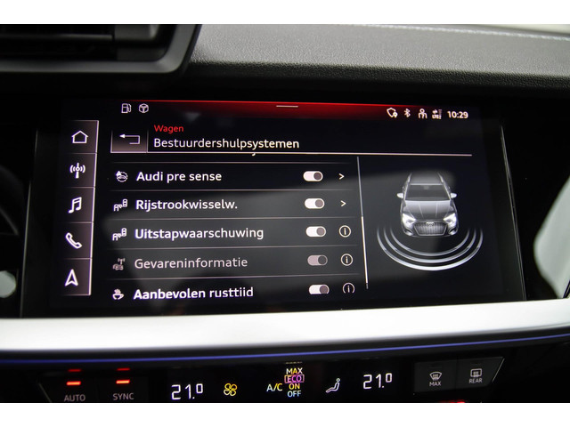 Audi A3 Sportback 40 TFSI e PHEV S Edition S-line 204pk S-Tronic! Panoramadak|Virtual Cockpit|Kuipstoelen elektrisch|Matrix|Black