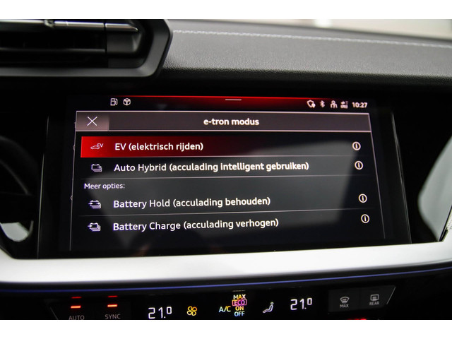 Audi A3 Sportback 40 TFSI e PHEV S Edition S-line 204pk S-Tronic! Panoramadak|Virtual Cockpit|Kuipstoelen elektrisch|Matrix|Black