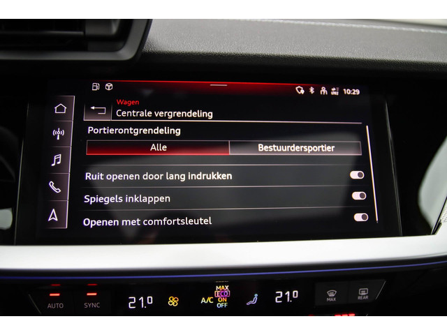 Audi A3 Sportback 40 TFSI e PHEV S Edition S-line 204pk S-Tronic! Panoramadak|Virtual Cockpit|Kuipstoelen elektrisch|Matrix|Black