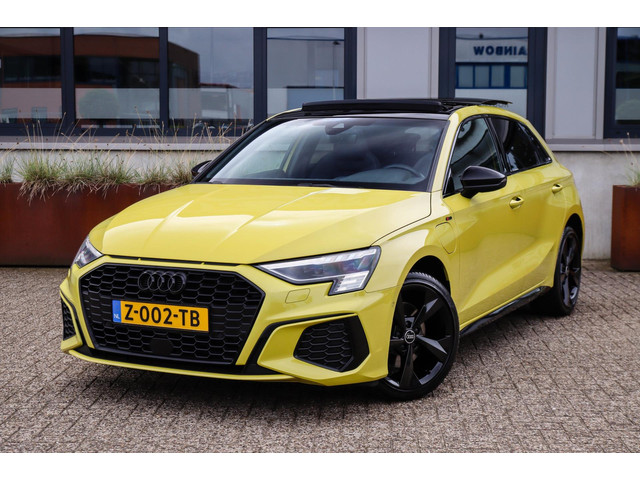 Audi A3 Sportback 40 TFSI e PHEV S Edition S-line 204pk S-Tronic! Panoramadak|Virtual Cockpit|Kuipstoelen elektrisch|Matrix|Black