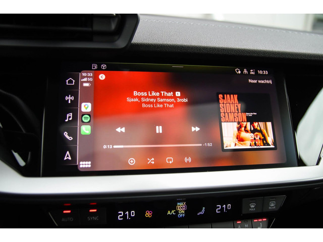 Audi A3 Sportback 40 TFSI e PHEV S Edition S-line 204pk S-Tronic! Panoramadak|Virtual Cockpit|Kuipstoelen elektrisch|Matrix|Black