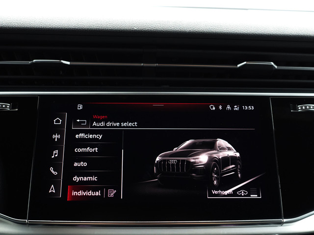 Audi Q8 55 TFSI e Quattro S Competition Aut- Panoramadak, Design Leder, Bang Olufsen, Head Up, Sfeerverlichting, Memory, CarPlay